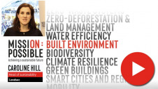 Landsec's head of sustainability Caroline Hill explains how she is working to achieve a sustainable future for the built environment
